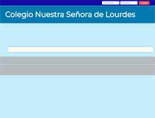 Tablet Screenshot of moodle.colegiolourdes.edu.ar